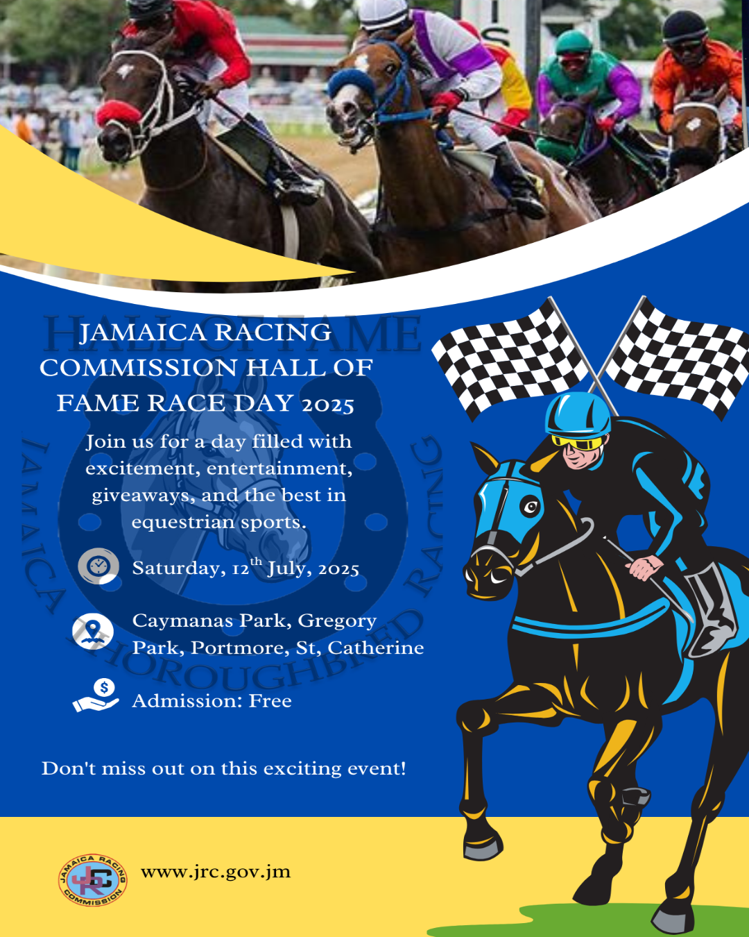 Jamaica Racing Commission Hall of Fame Race Day 2025